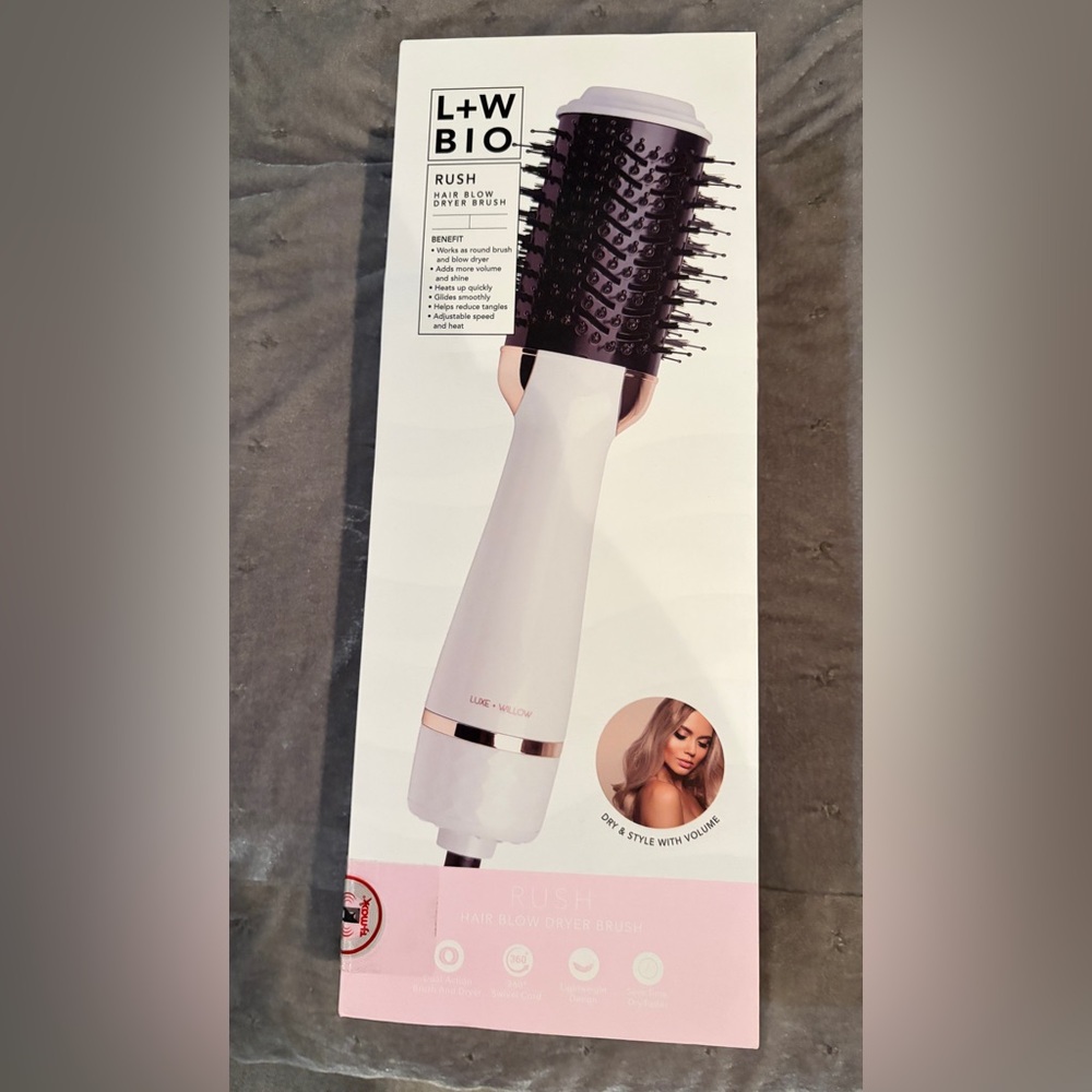 Luxe + Willow Bio Rush Hair Blow Dryer Brush